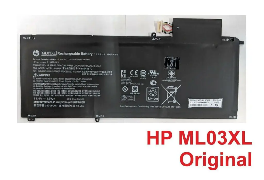 Pin laptop HP Spectre X2 12-A000NS