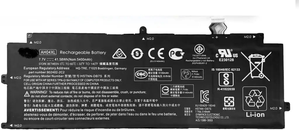 Pin laptop HP Spectre X2 12-C018TU