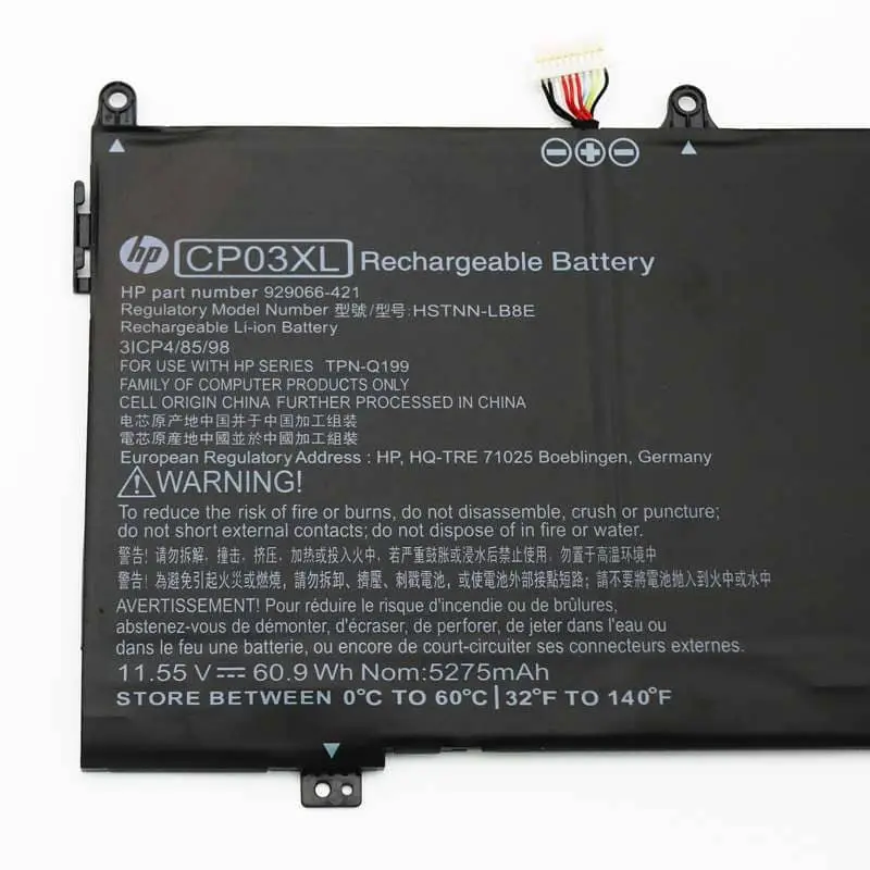 Pin laptop HP Spectre X360 13-AE055NA