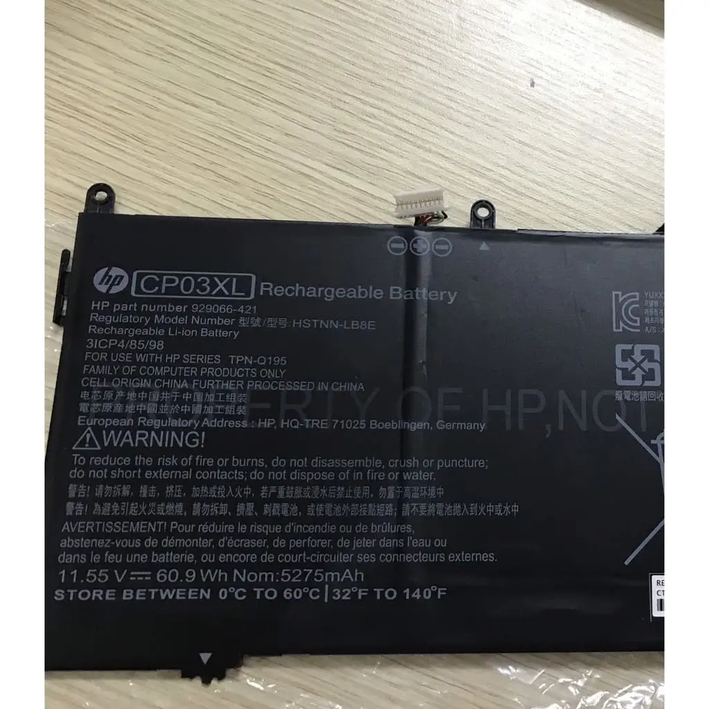 Pin laptop HP 929072-855