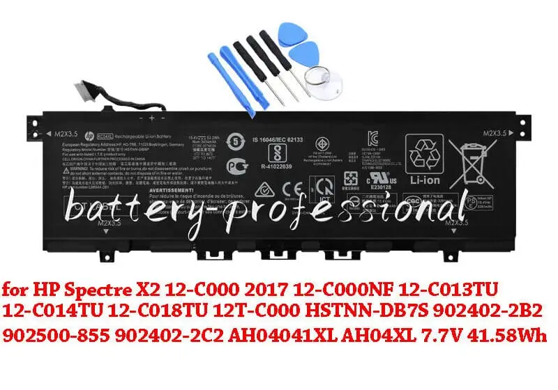 Pin laptop HP Spectre X2 12-C012DX
