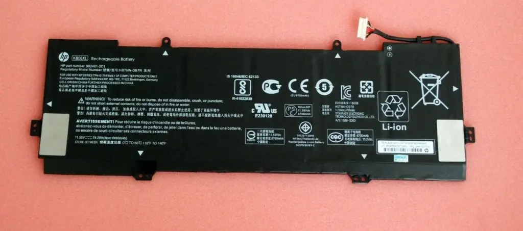 Pin laptop HP Spectre X360 15-BL101NB