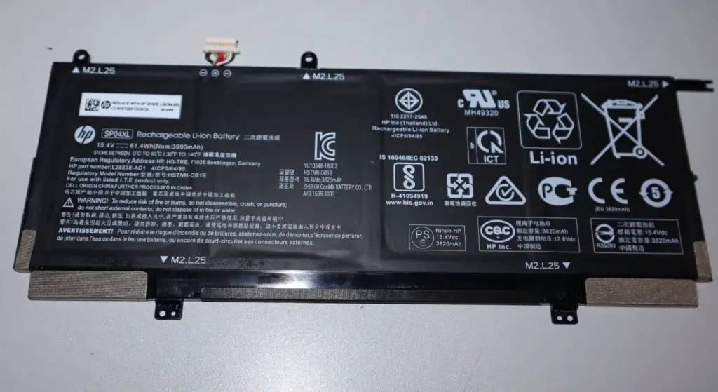 Pin laptop HP Spectre X360 13-ap