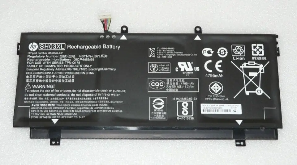 Pin dùng cho laptop HP TPN-Q1781