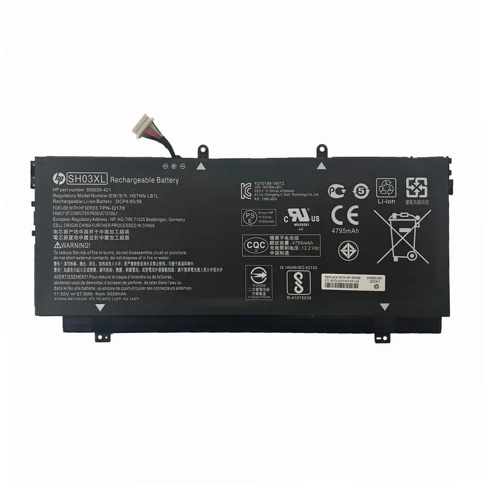 Pin laptop HP Spectre X360 13-AC014NL