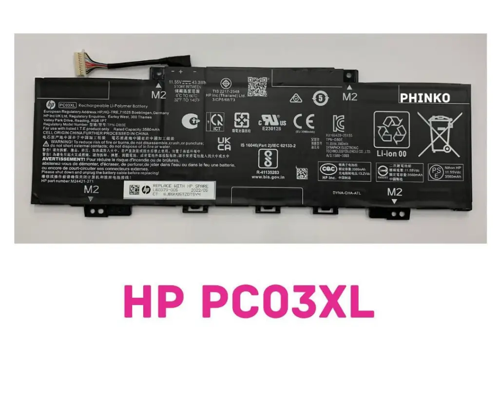 Pin dùng cho laptop HP Pavilion X360 15-ER0055NG