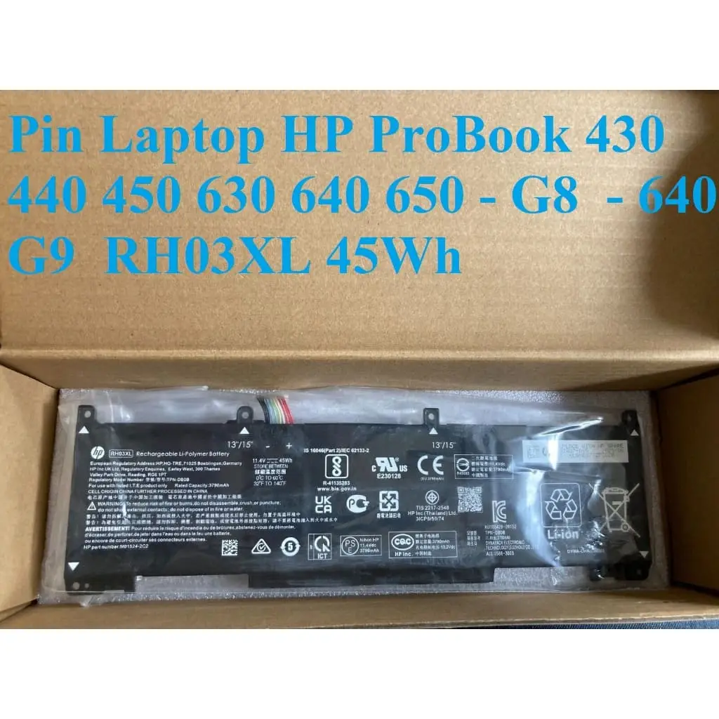Pin laptop HP M01524-2B1