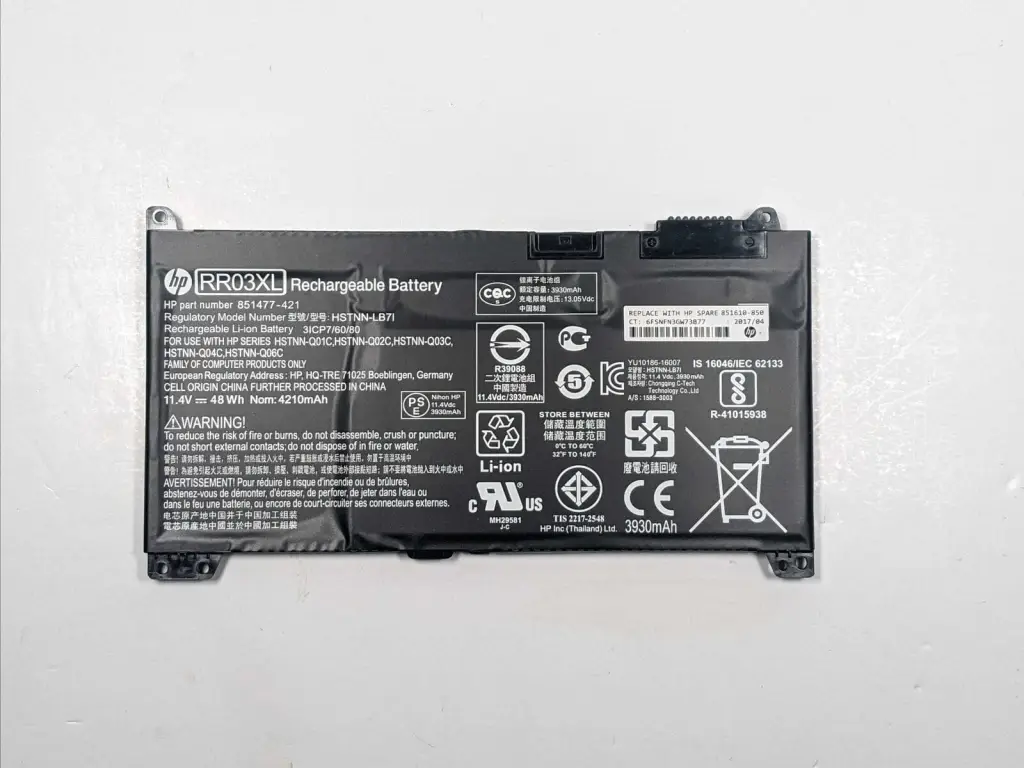 Ảnh pin HP G4