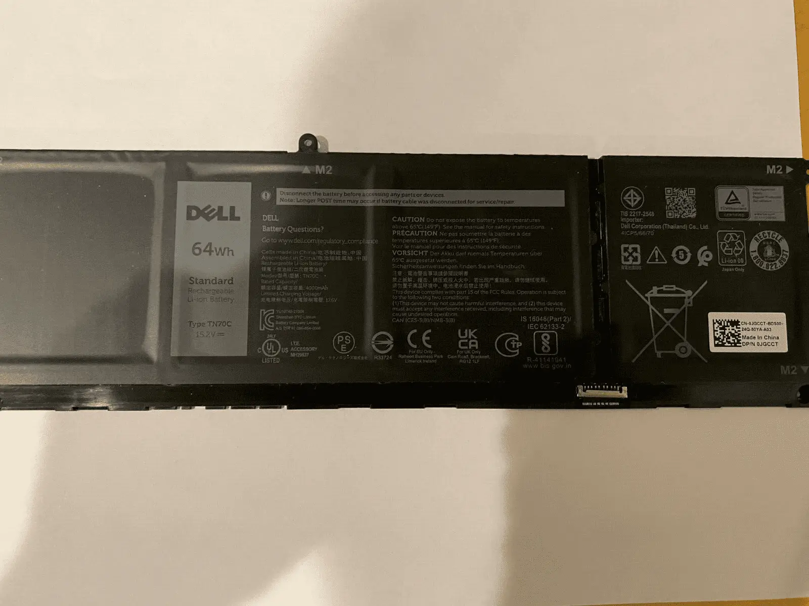 Pin dùng cho laptop Dell Inspiron TN70C