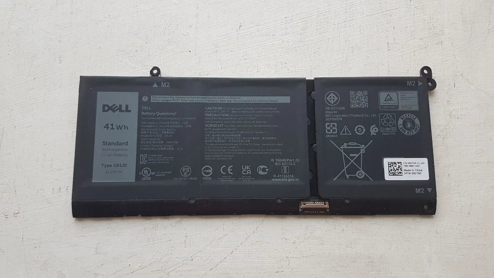 Ảnh pin Dell 64Wh