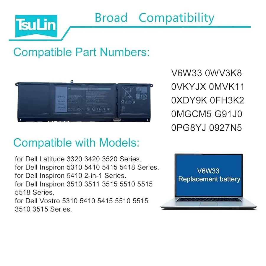 Pin dùng cho laptop Dell P106F001