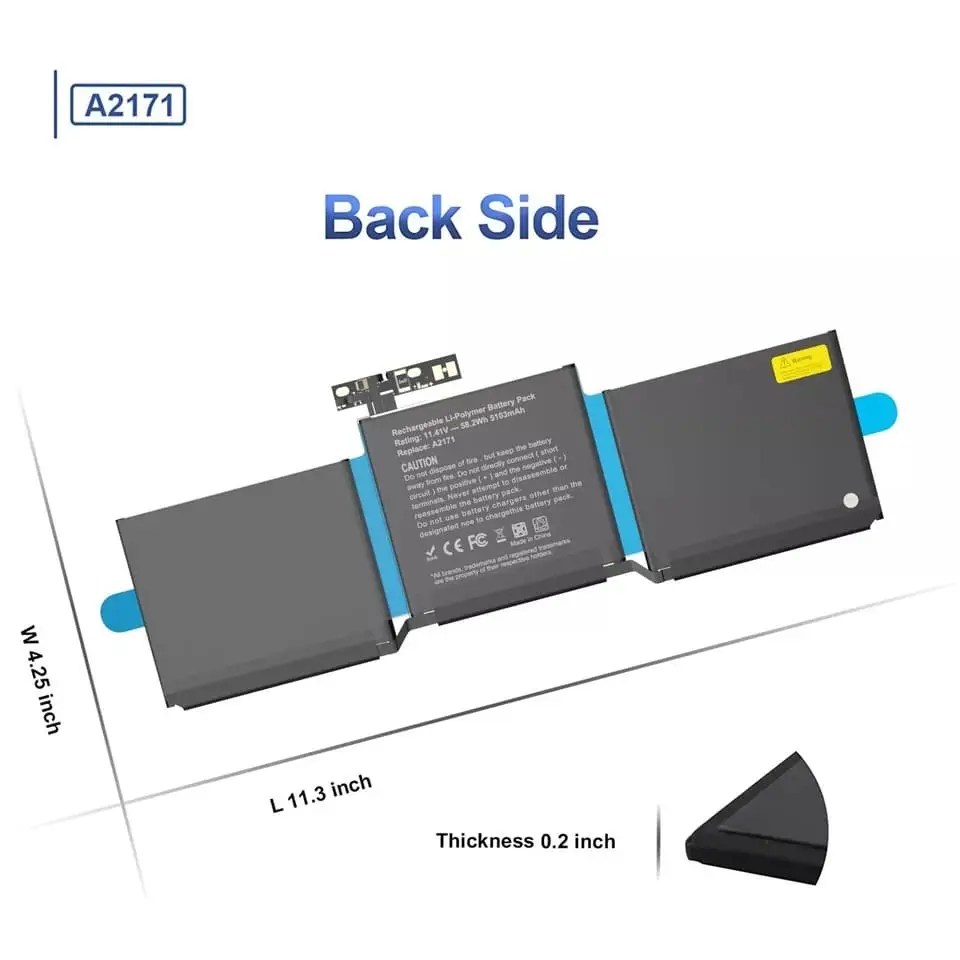 Pin dùng cho MacBook A2159(EMC 3301)