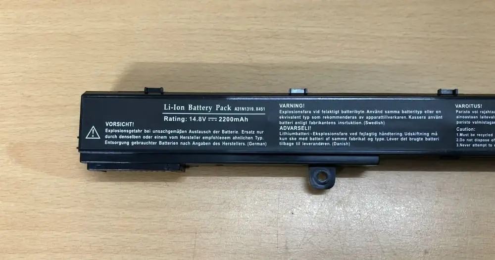  ảnh phóng to thứ   5 của   Pin Asus D450CA