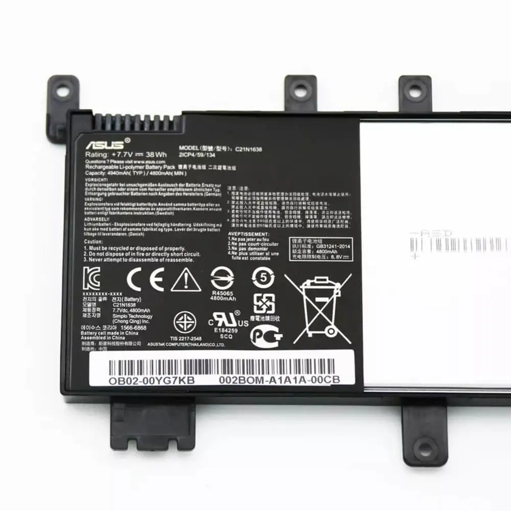 Pin dùng cho laptop Asus F442UR