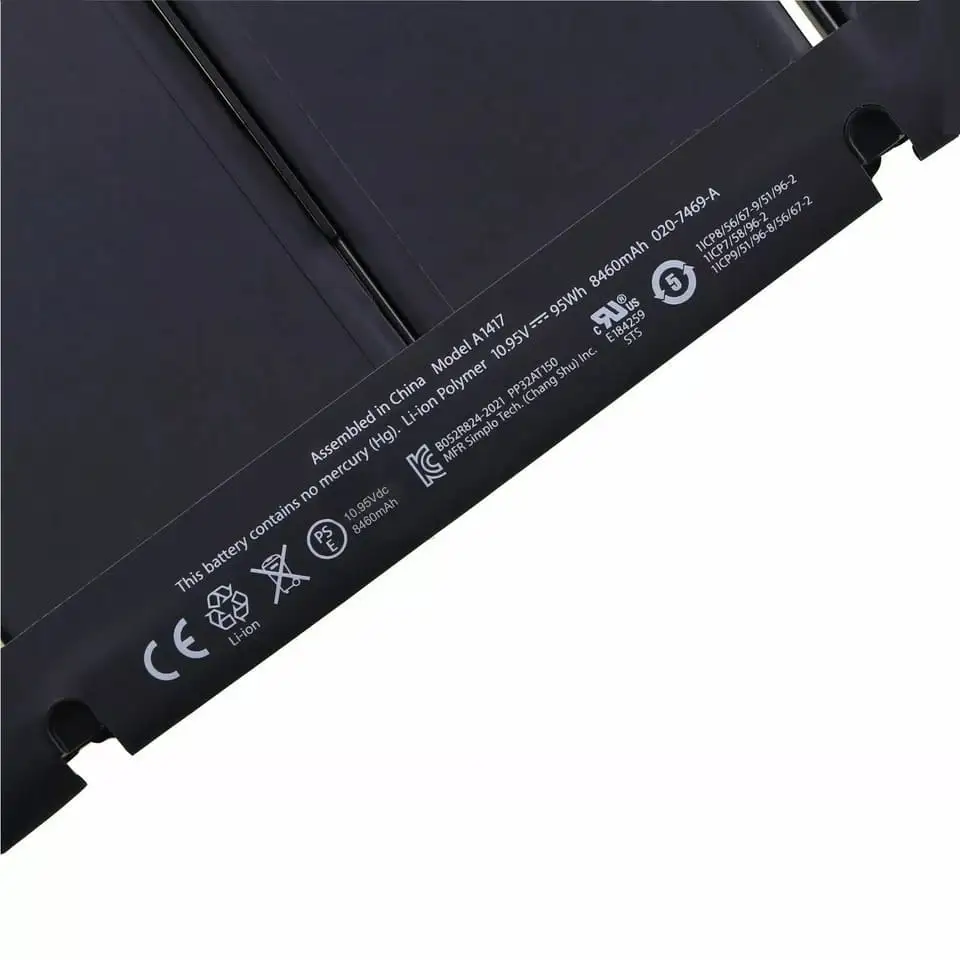 Pin Macbook Pro 15 inch Retina MD831LL