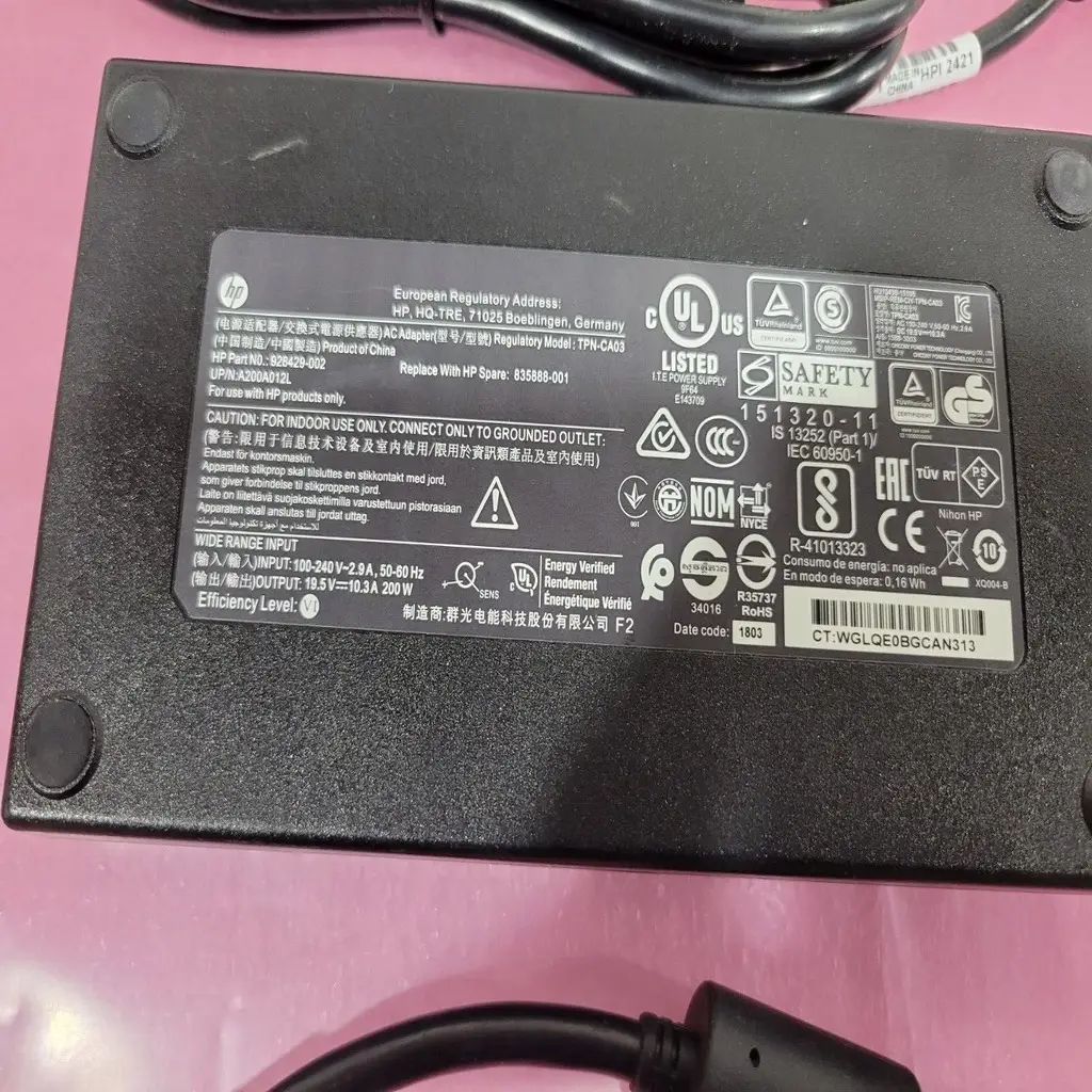 Sạc laptop hp ADP-200CB B