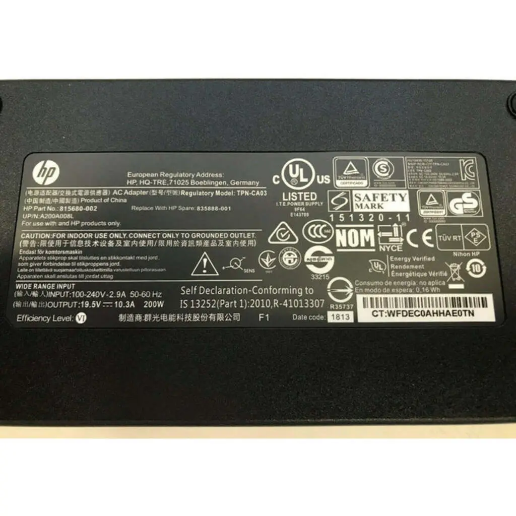 sạc dùng cho laptop hp Hp 15-CX0069TX