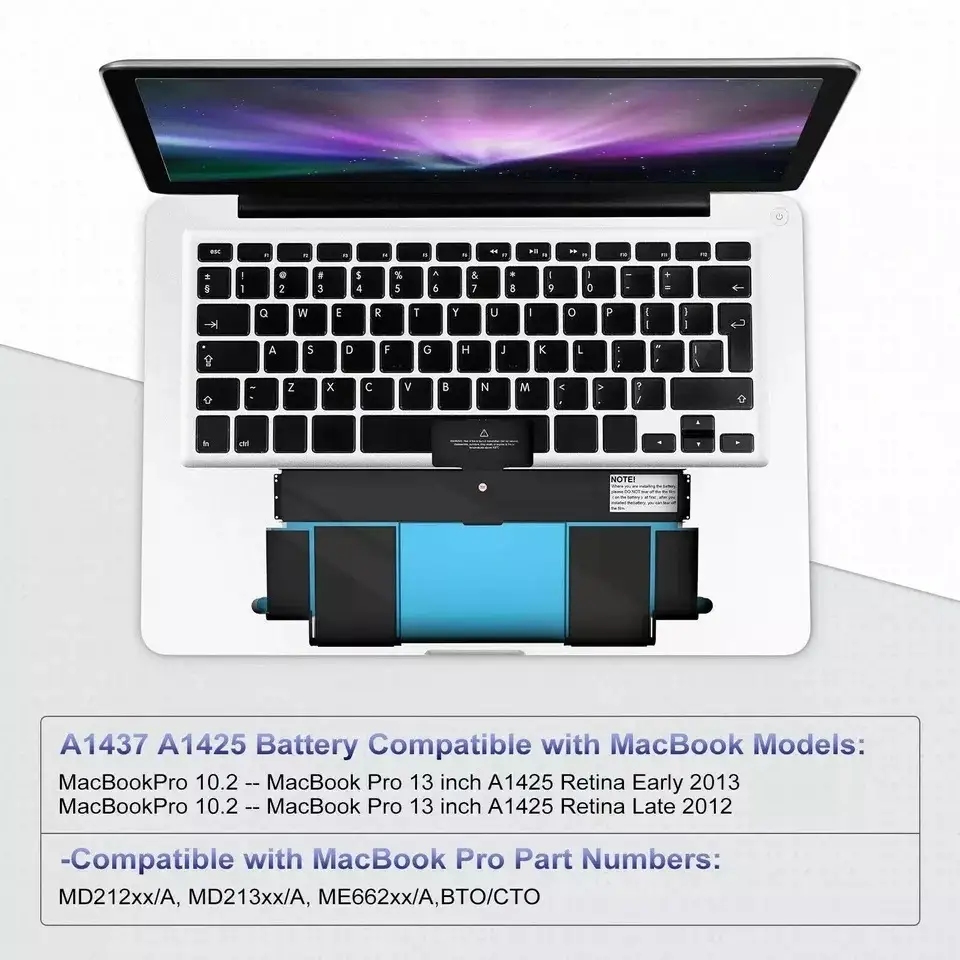  ảnh phóng to thứ   5 của   Pin Macbook MD212LL