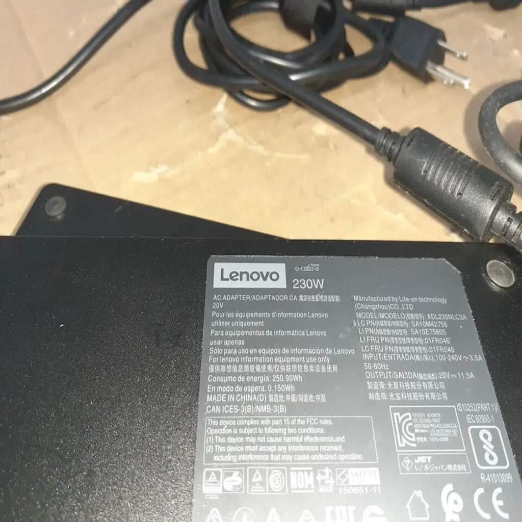 sạc dùng cho laptop Lenovo Legion 7-16IRH8