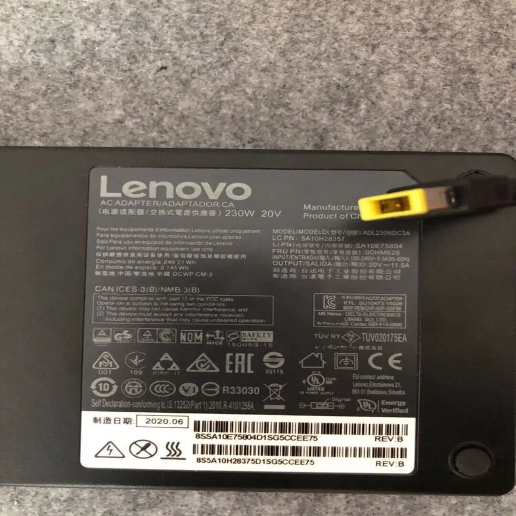 Sạc laptop Lenovo Legion S7-16IRH8