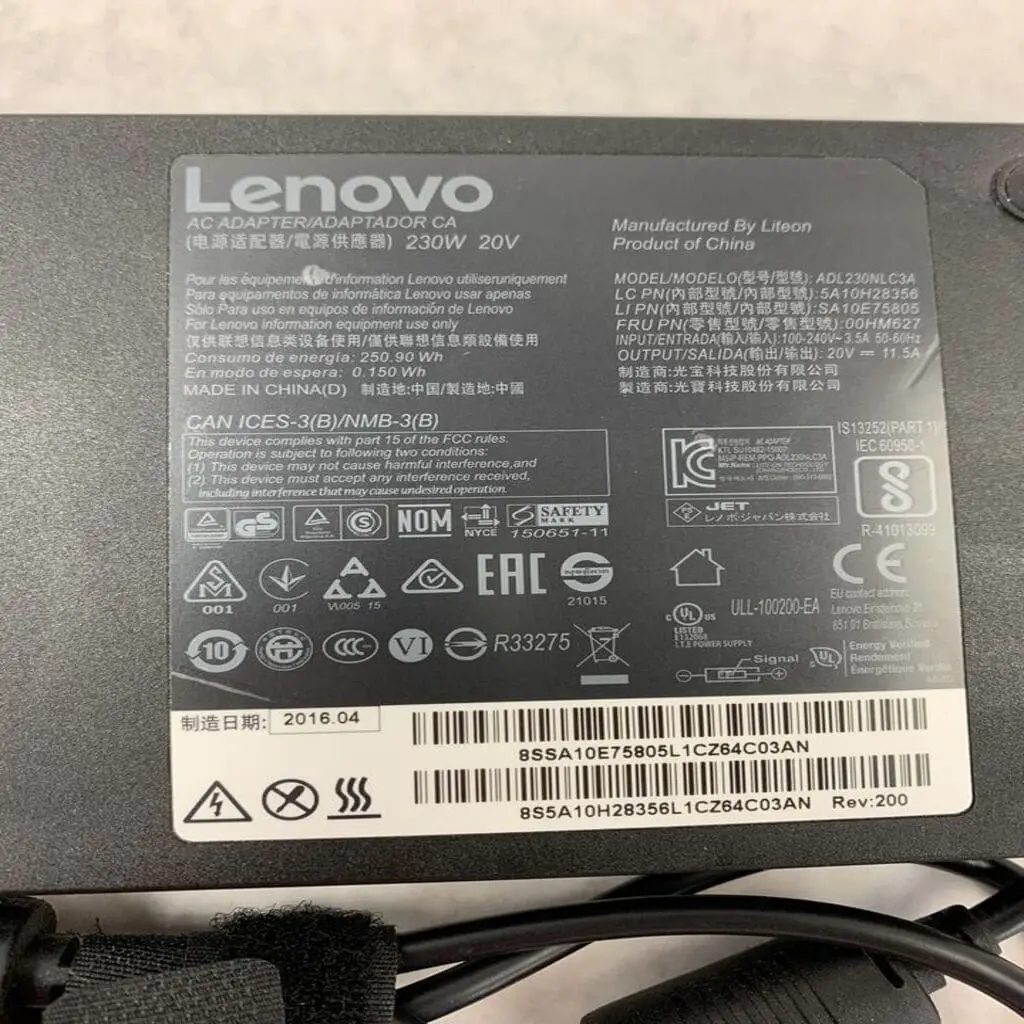 Sạc laptop Lenovo 45N0554'