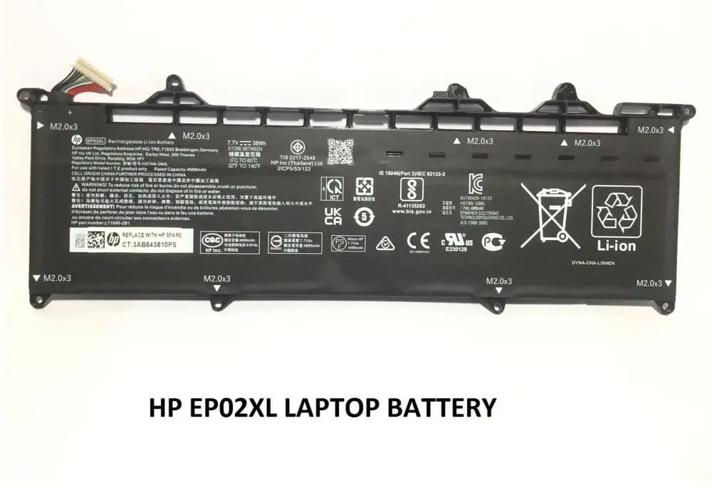 Pin dùng cho laptop hp EP02038XL