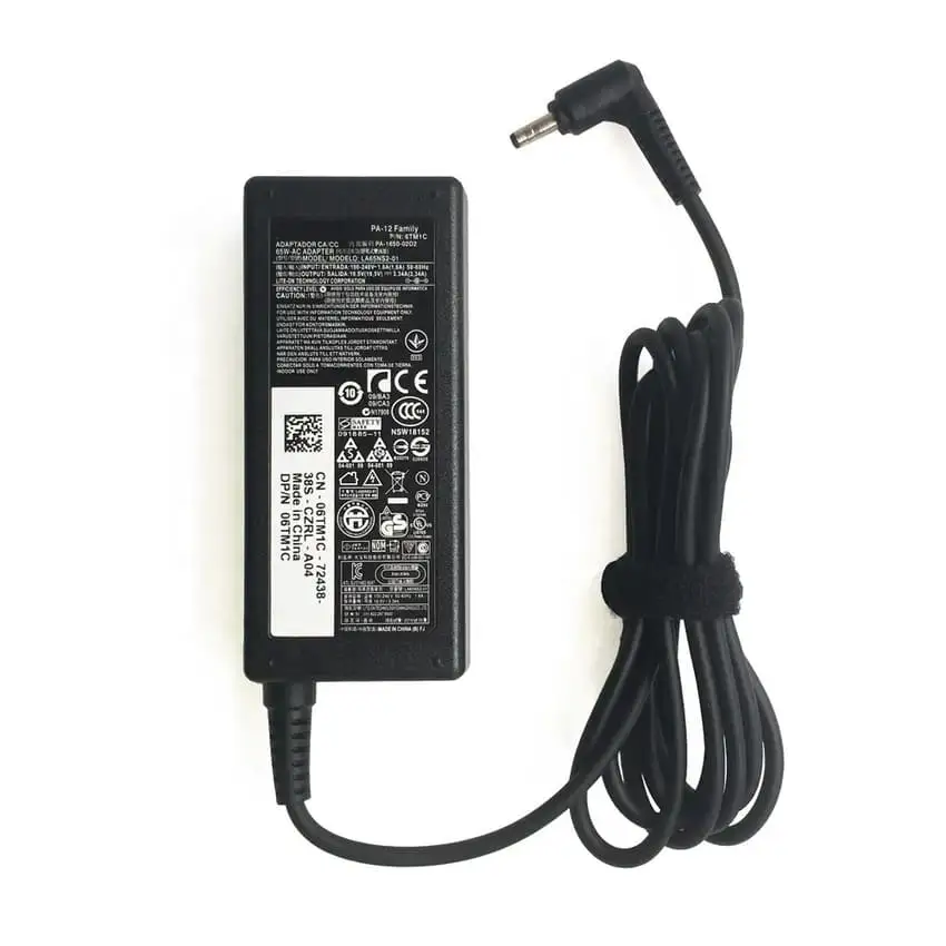 Sạc laptop Dell 19.5v 3.34a chân đạn