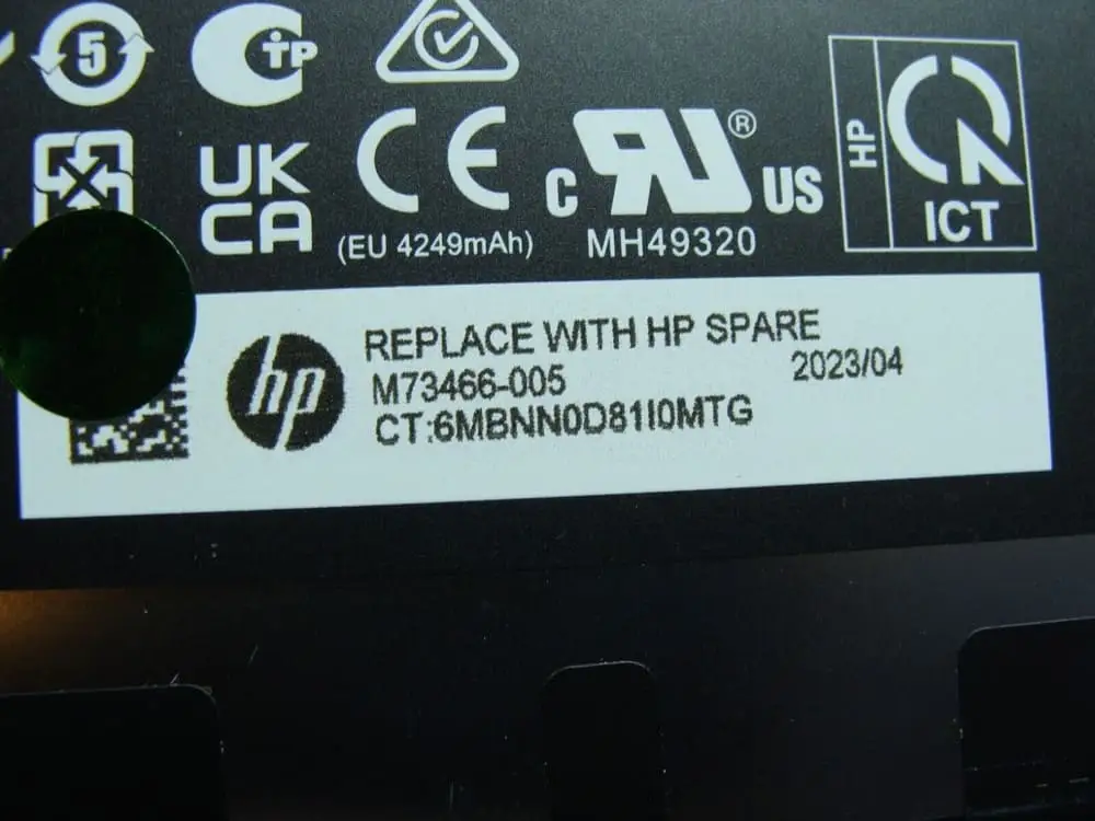 Ảnh pin HP G10