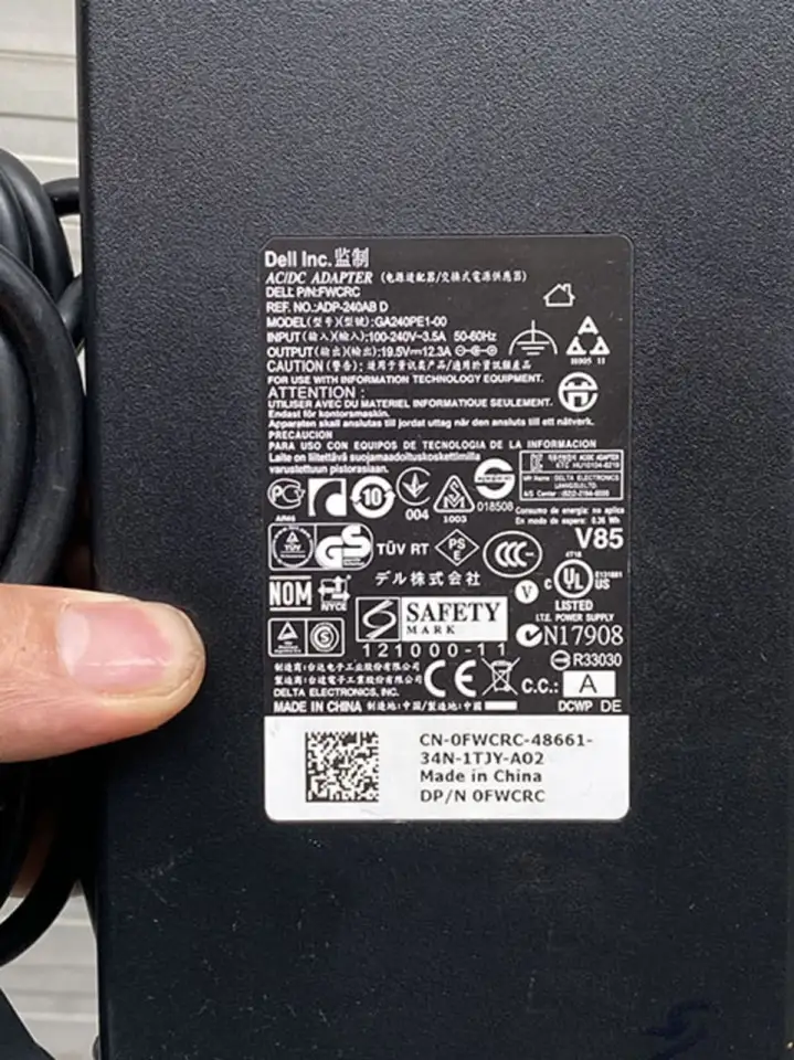 Sạc laptop Dell XCT0N