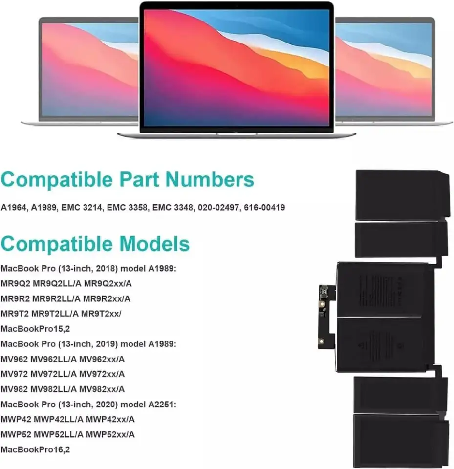 Ảnh pin Apple A1964