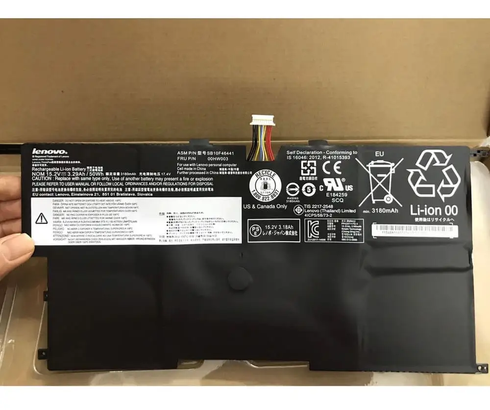 Ảnh pin Lenovo CARBON-20BT