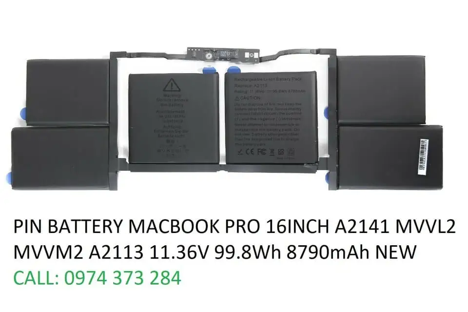 Pin dùng cho macbook Pro 16-inch Core I9 2.3GHZ 2019 5600M