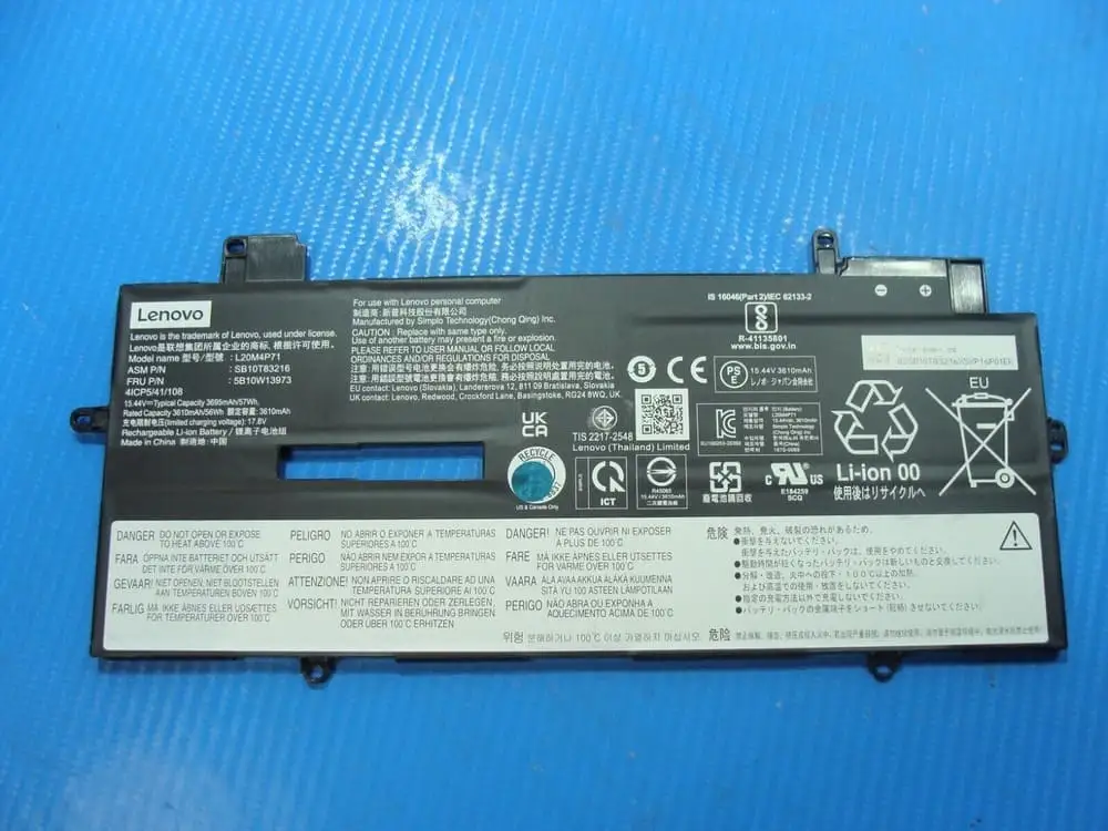 Ảnh pin Lenovo 20XW006TBM