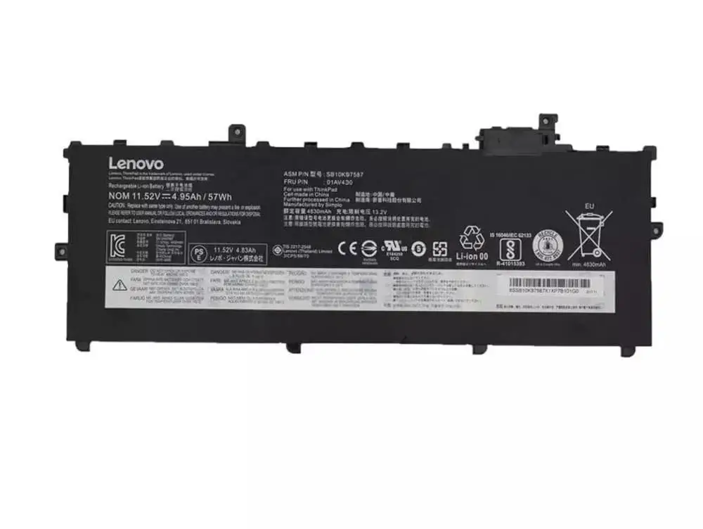 Pin laptop Lenovo ThinkPad X1 CARBON G5