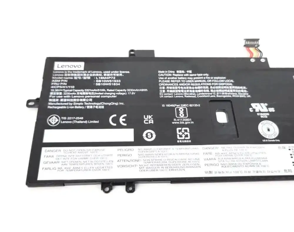 Pin laptop Lenovo L18L4P72