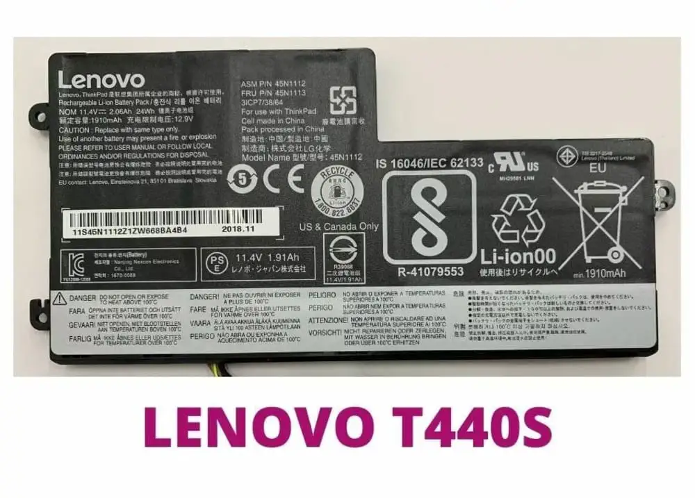 Ảnh pin Lenovo SB10K97602