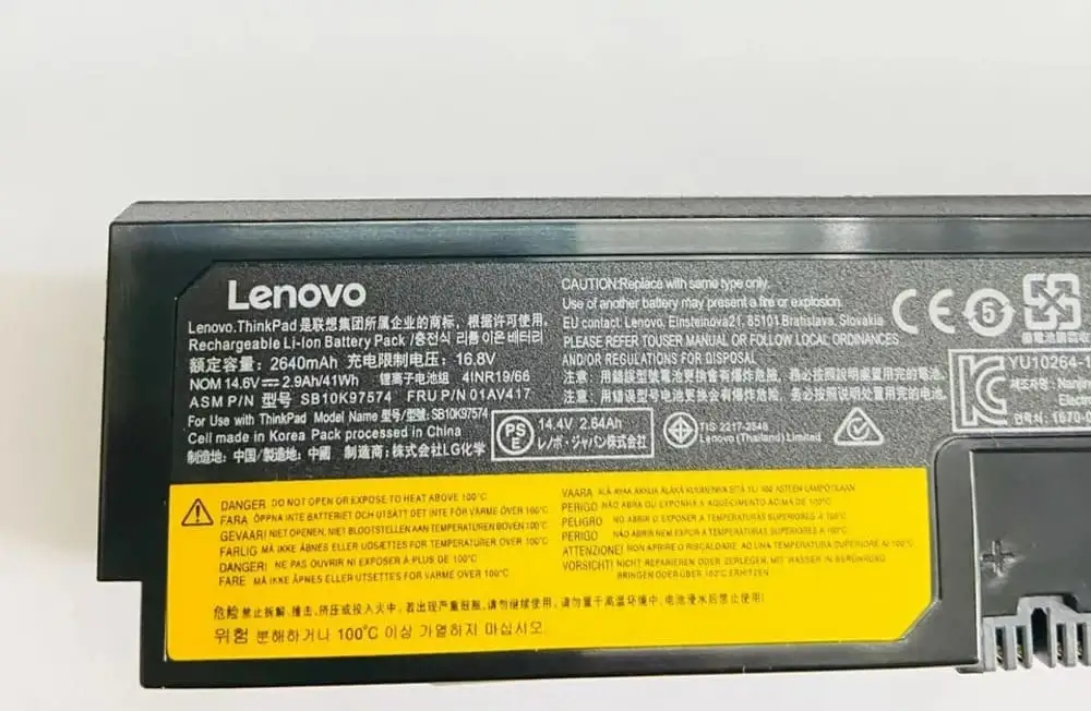 Pin dùng cho laptop Lenovo SB10K97575