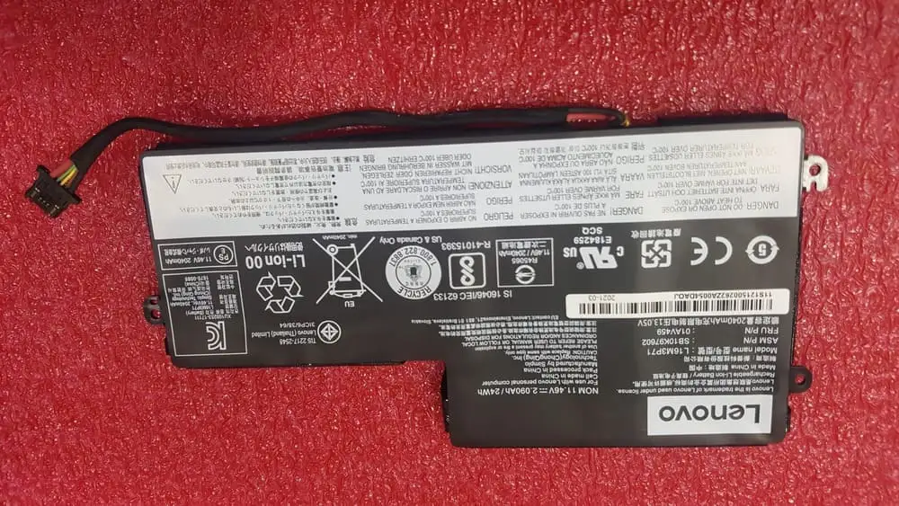 Ảnh pin Lenovo X230