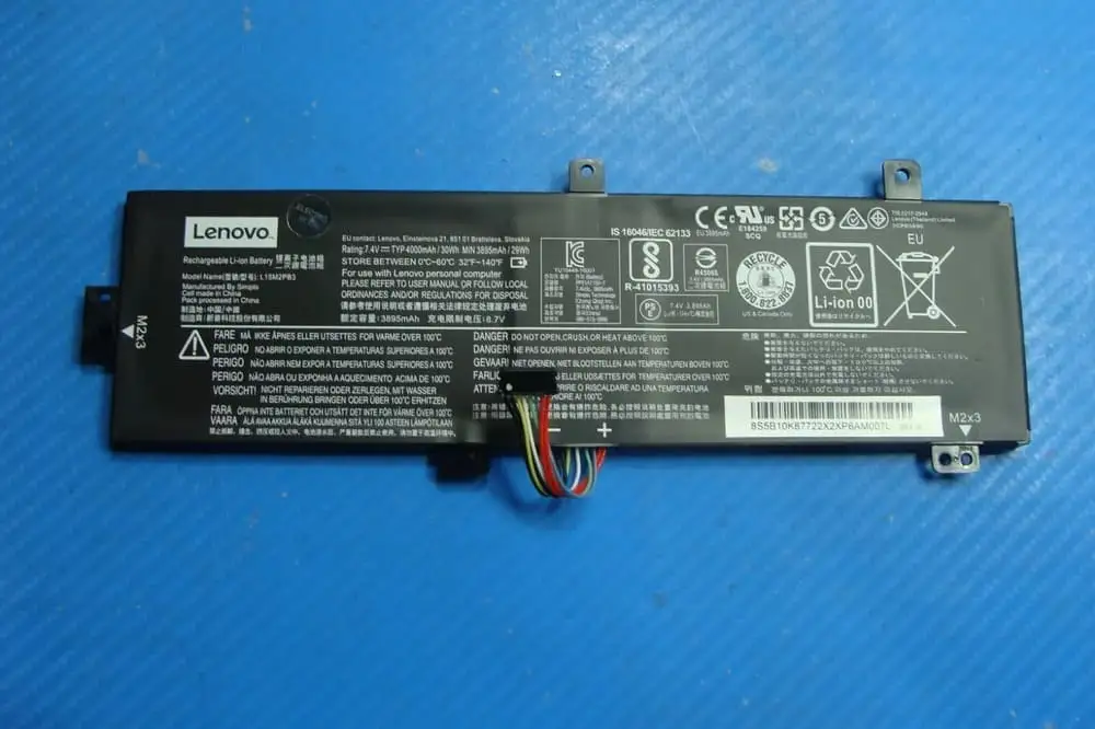 Ảnh pin Lenovo L15C2PB7