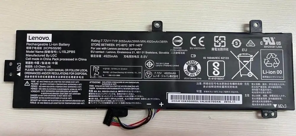 Pin dùng cho laptop Lenovo 5B10K90787