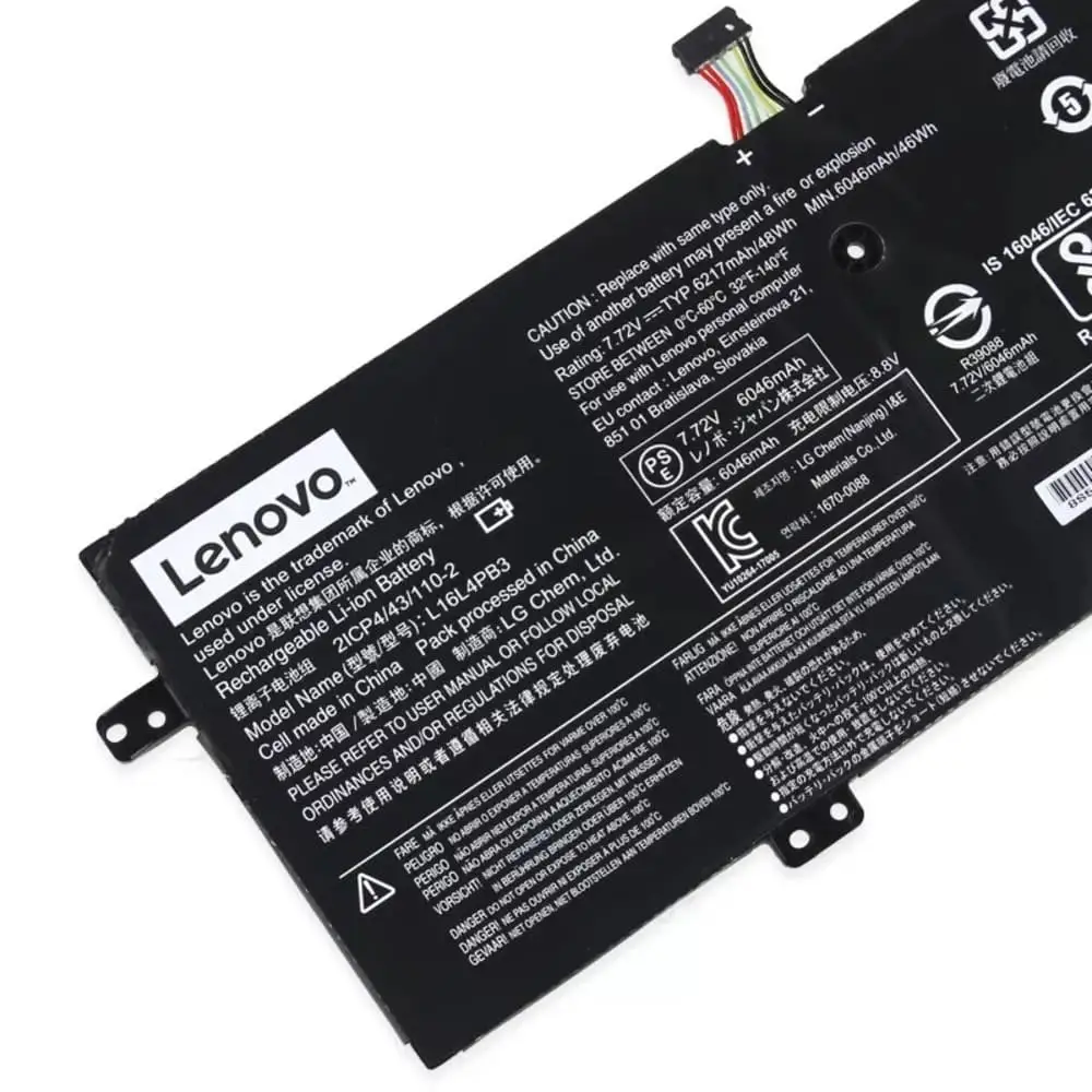 Pin dùng cho laptop Lenovo L16L4PB3