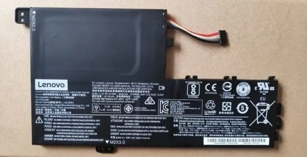 Ảnh pin Lenovo L14M3P21