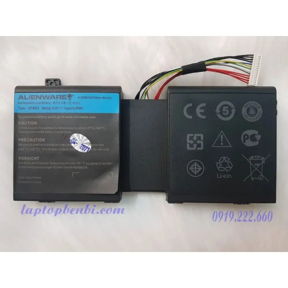 Pin dùng cho laptop Dell Alienware M18X