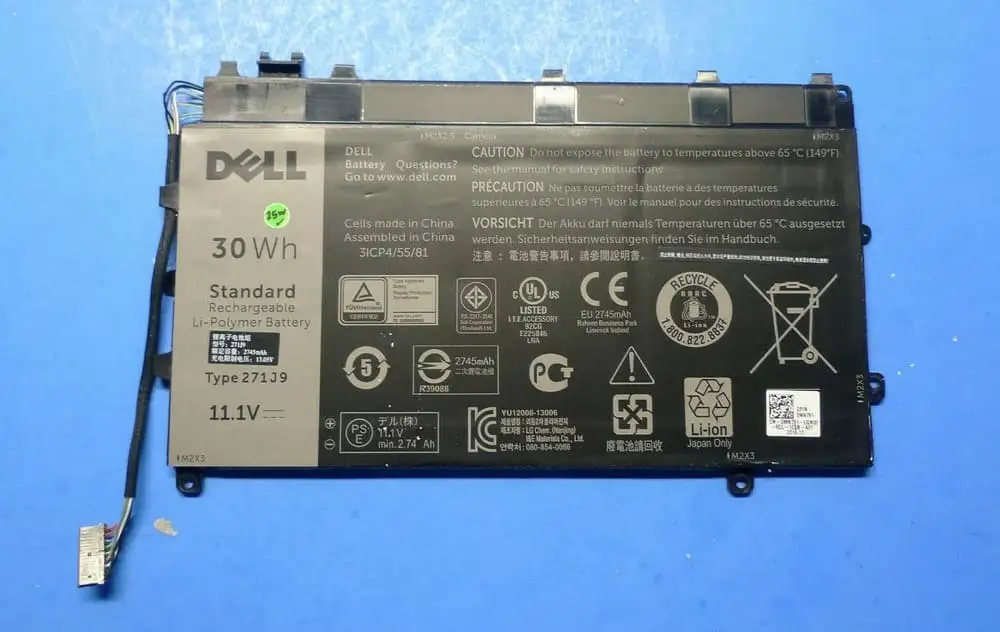 Pin dùng cho laptop Dell MN791