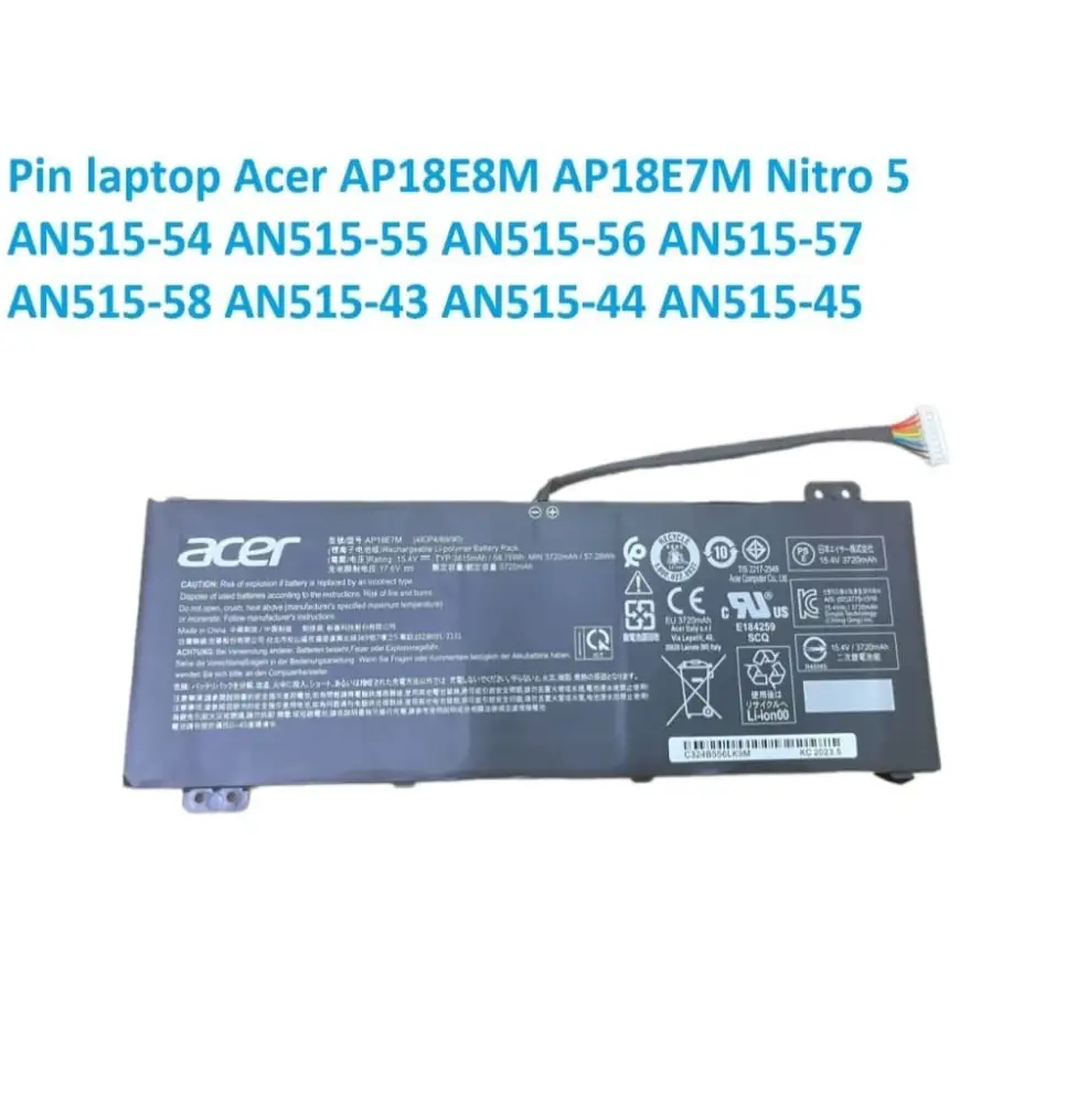 Pin dùng cho laptop Acer AN517-51