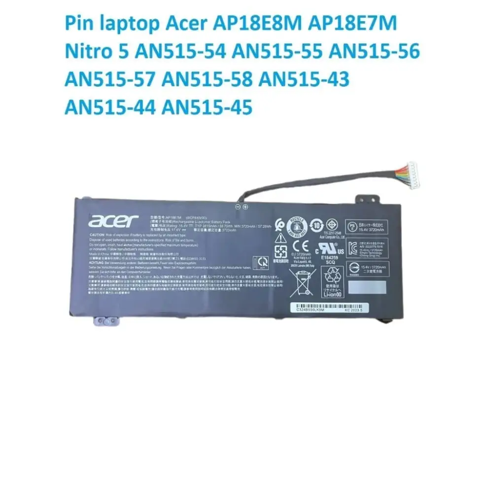  ảnh phóng to thứ   1 của   Pin Acer CN515-71
