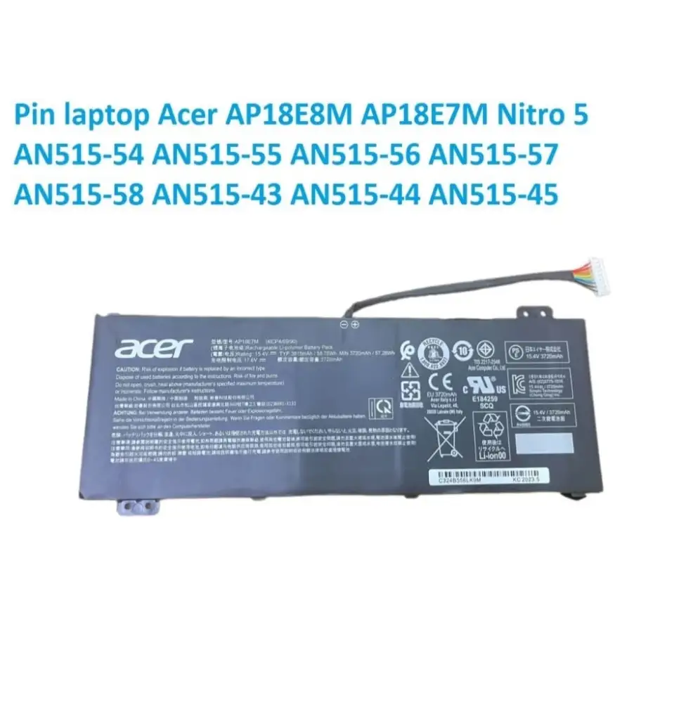 Pin laptop Acer Nitro 5 AN515-55