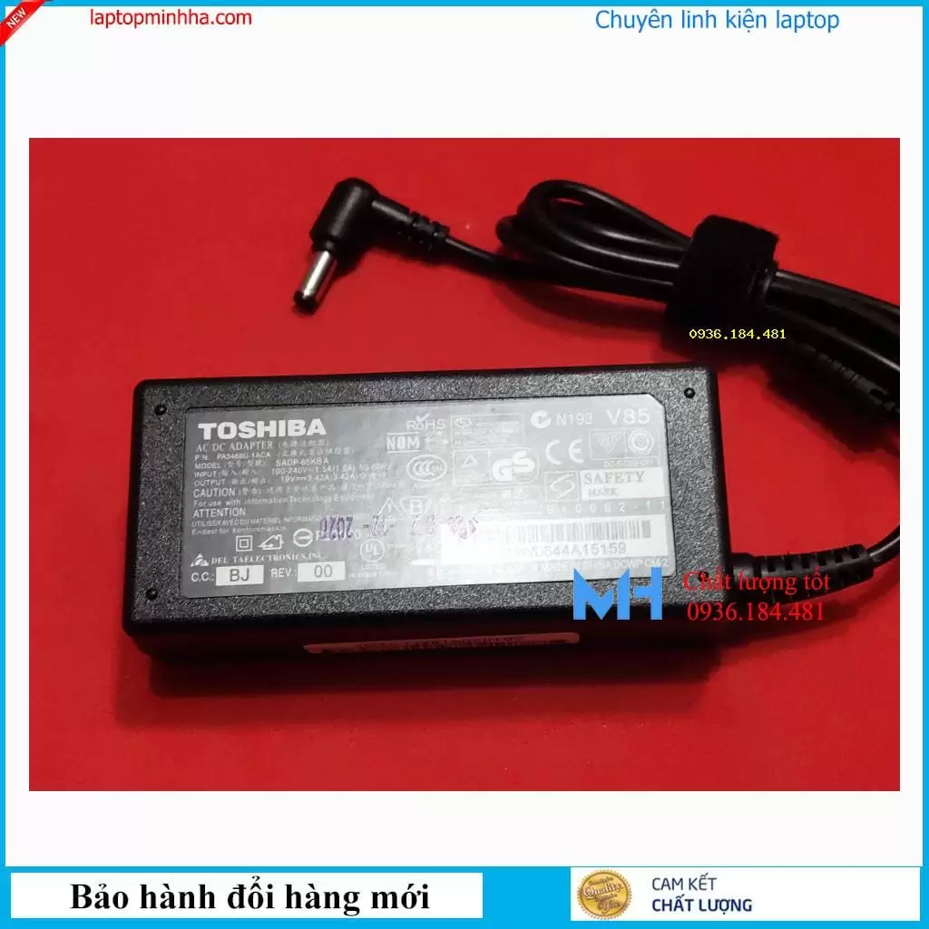 sạc dùng cho laptop Toshiba Dynabook Satellite T652/W5UGB, T652/W5VFB, T652/W6VGB