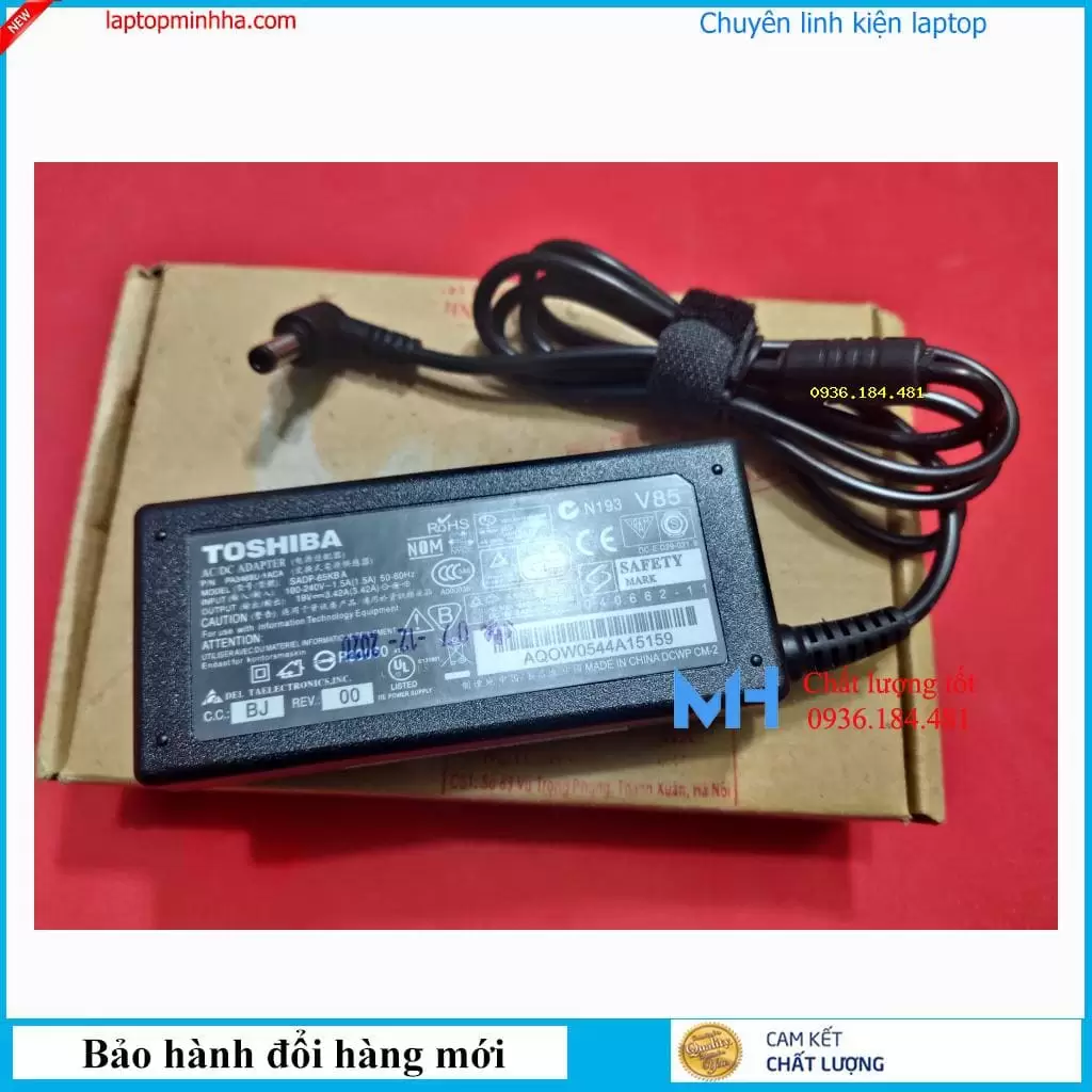 Sạc laptop Toshiba Dynabook Satellite B651 chất lượng tốt