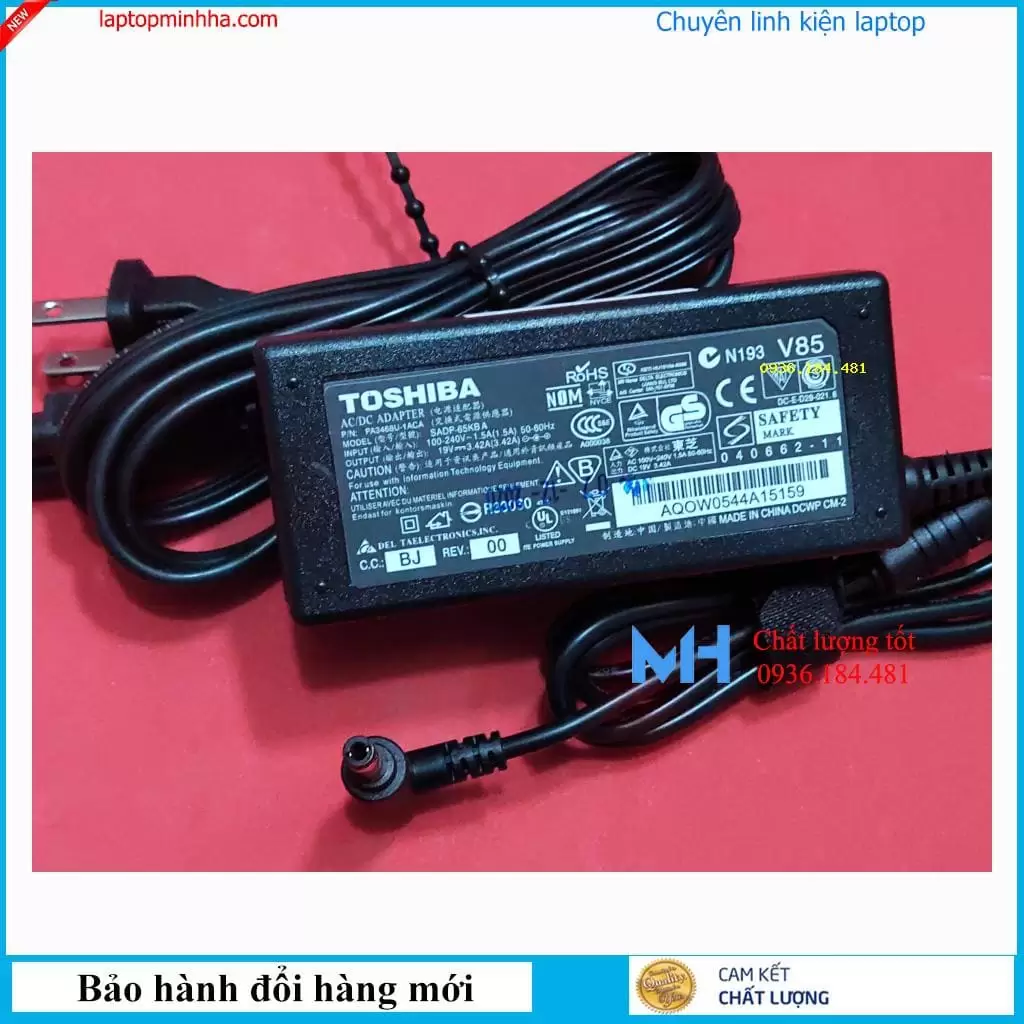 Sạc laptop Toshiba Dynabook Satellite PB651CBBNKEA51